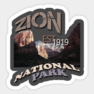 Zion National Park, Utah Sticker